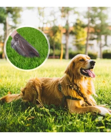 Set de 12 Rollos de Bolsas de Basura para Perros