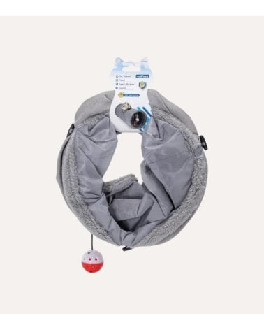 Tunel para Gatos con Juguete Colgante