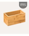 Organizador de Cajones de Bambú Rectangular
