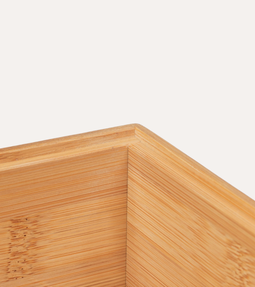 Organizador de Cajones de Bambú Rectangular