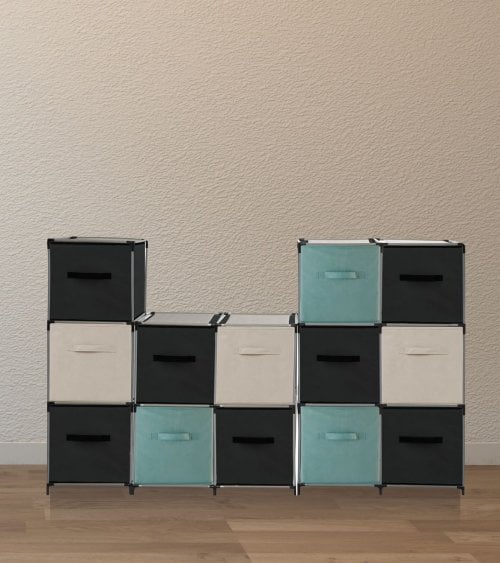 Estantería En Forma de Cubo Mix n'modul de Acero