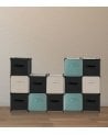 Estantería En Forma de Cubo Mix n'modul de Acero