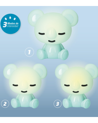 Lámpara Infantil de Koala con 3 Intensidades