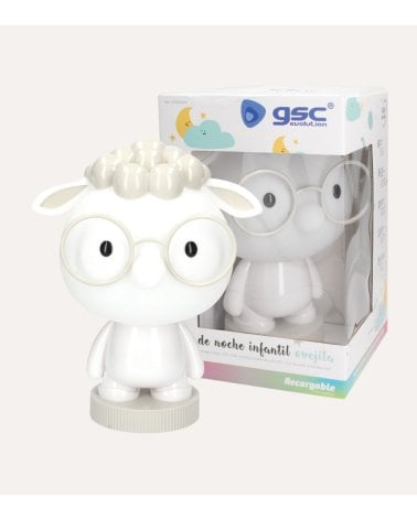 Lámpara Infantil de Oveja con 7 Modos