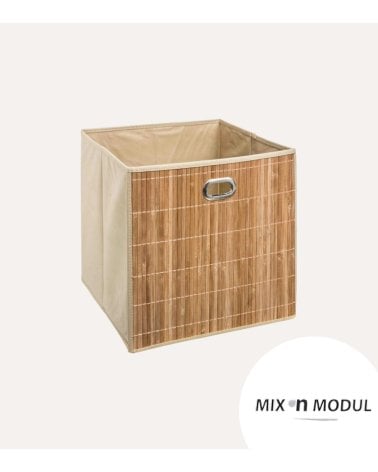 Cesta de Almacenaje Mix N'Modul de Bambú
