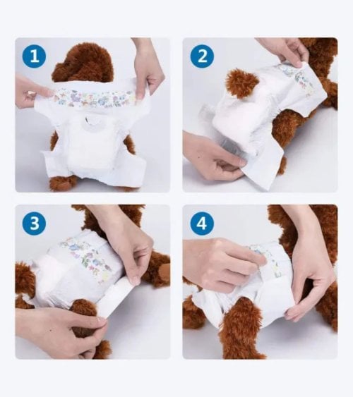 Set de 12 Pañales para Mascotas