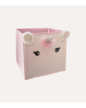 Cesta Plegable Infantil Unicornio para Ordenación