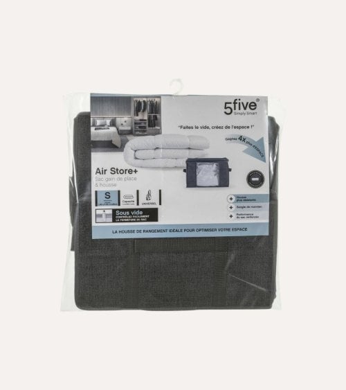 Caja de Almacenamiento con Bolsa al Vacío y Correas de Sujección de PP