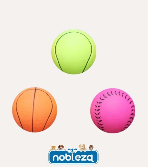 Pelota de Goma Espuma para Juguete de Mascotas