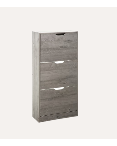 Zapatero de 3 Cajones de Madera