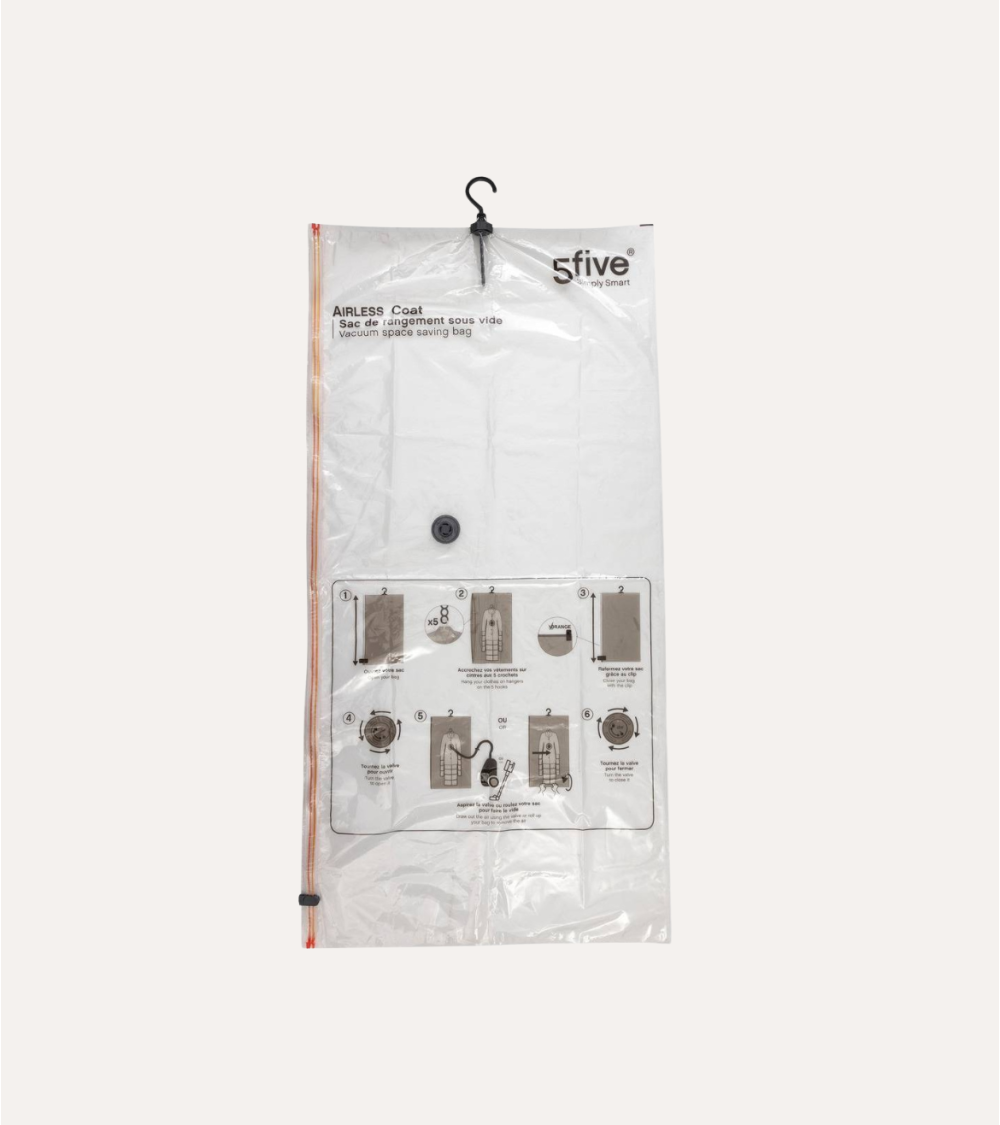 Bolsa de Almacenamiento al Vacío con Percha de PP