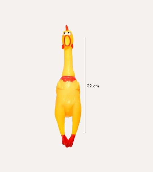 Pollo con Sonido para Juguete de Perro