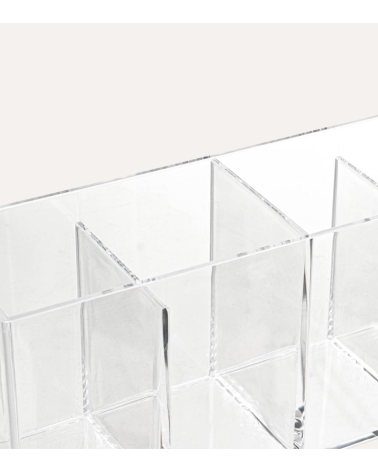 Organizador Acrílico con 4 Compartimentos Selena de Plástico