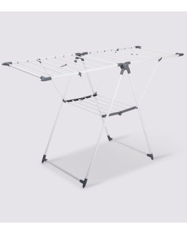Tendedero Plegable de Metal y Polipropileno 15 Metros Lut-1