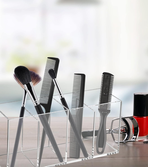 Organizador Acrílico con 4 Compartimentos Selena de Plástico