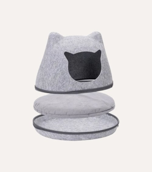 Cama para Gatos Cueva con Orejitas