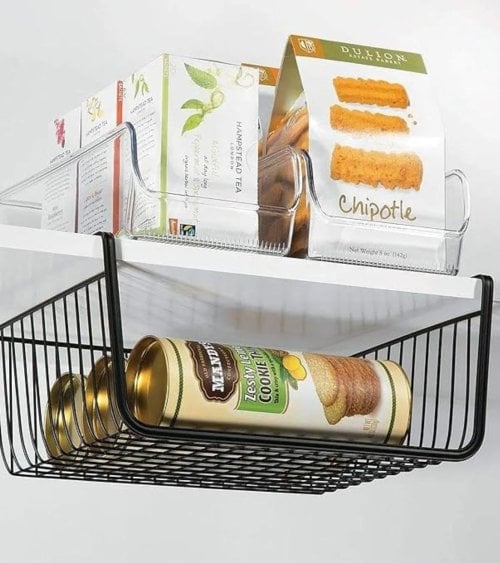 Cesta de Almacenaje Colgante de Acero