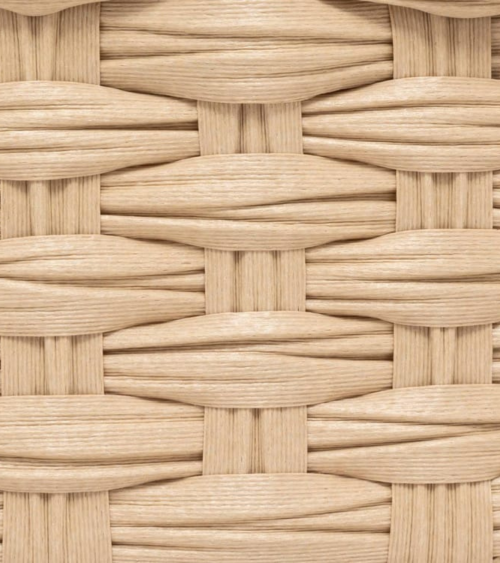 Cesta Alta Tresse de Rattan