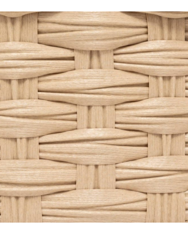 Cesta Alta Tresse de Rattan