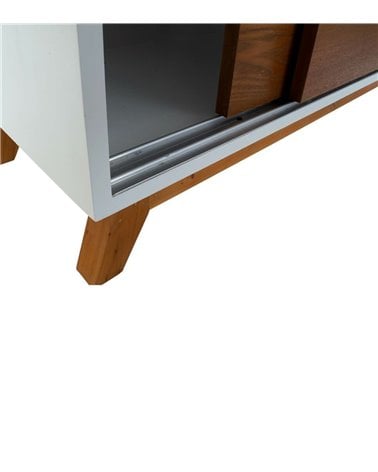 Mueble de TV con Puertas Correderas MDF