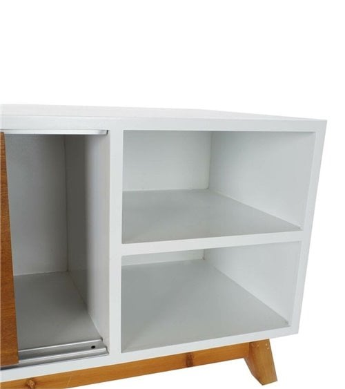 Mueble de TV con Puertas Correderas MDF