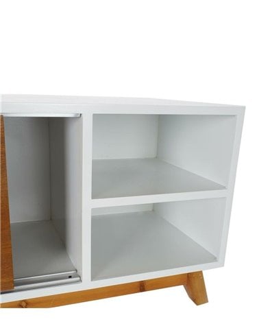 Mueble de TV con Puertas Correderas MDF