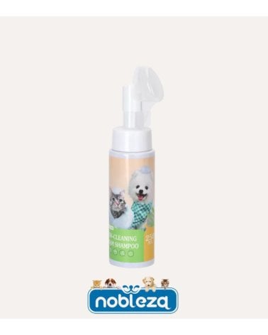 Champú Limpiador de Patas para Perros y Gatos con Cepillo