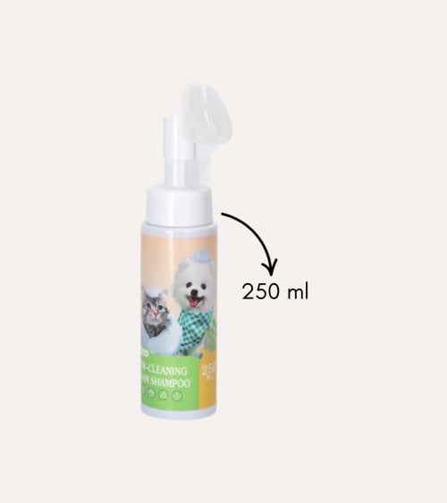 Champú Limpiador de Patas para Perros y Gatos con Cepillo