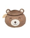 Cojín Infantil con Forma de Oso Marrón