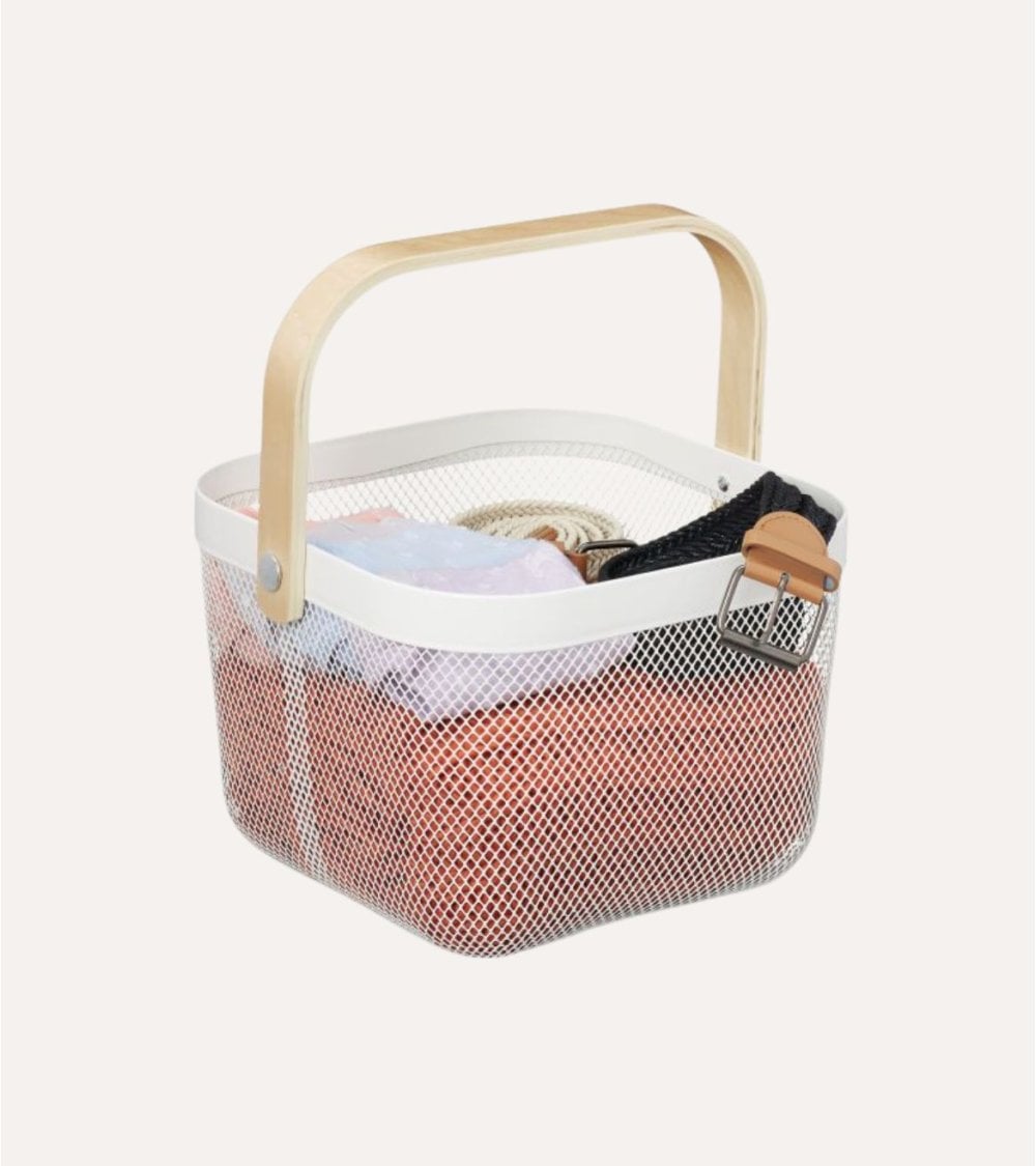 Cesta con Asa Mayaj de Acero