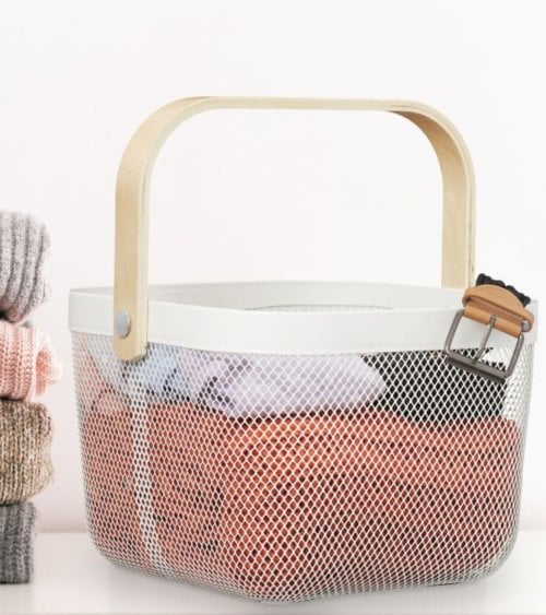 Cesta con Asa Mayaj de Acero