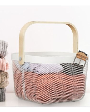 Cesta con Asa Mayaj de Acero