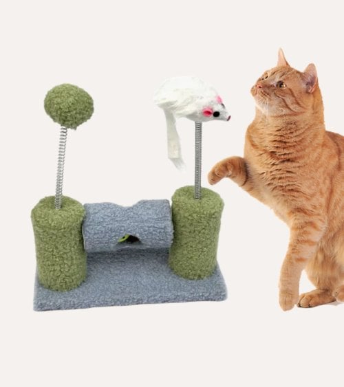 Árbol Rascador para Gatos Fortaleza de Ratón