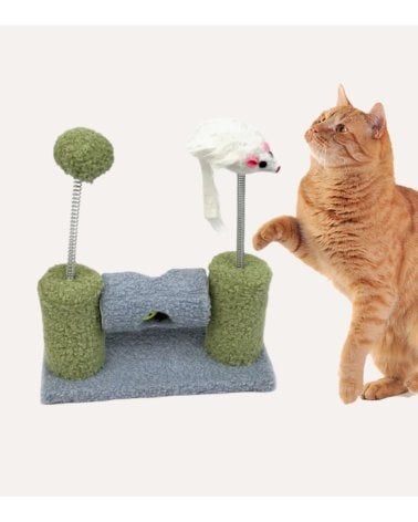 Árbol Rascador para Gatos Fortaleza de Ratón