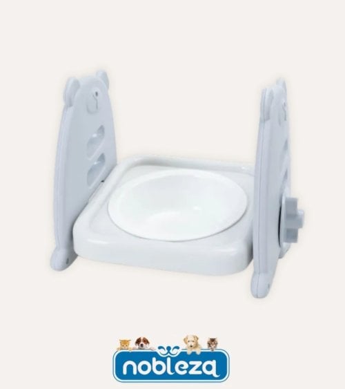 Comedor Elevado para Mascotas de Altura Ajustable