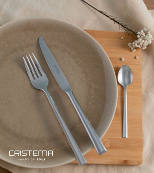 Set de 2 Cuchillos de Carne Chicago de Acero Inox 18/10