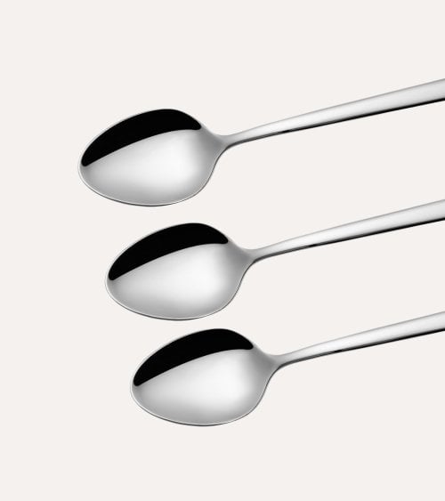 Set de 3 Cucharas de Mesa Chicago de Acero Inox 18/10