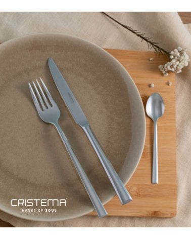 Set de 24 Cubiertos Chicago de Acero Inox 18/10