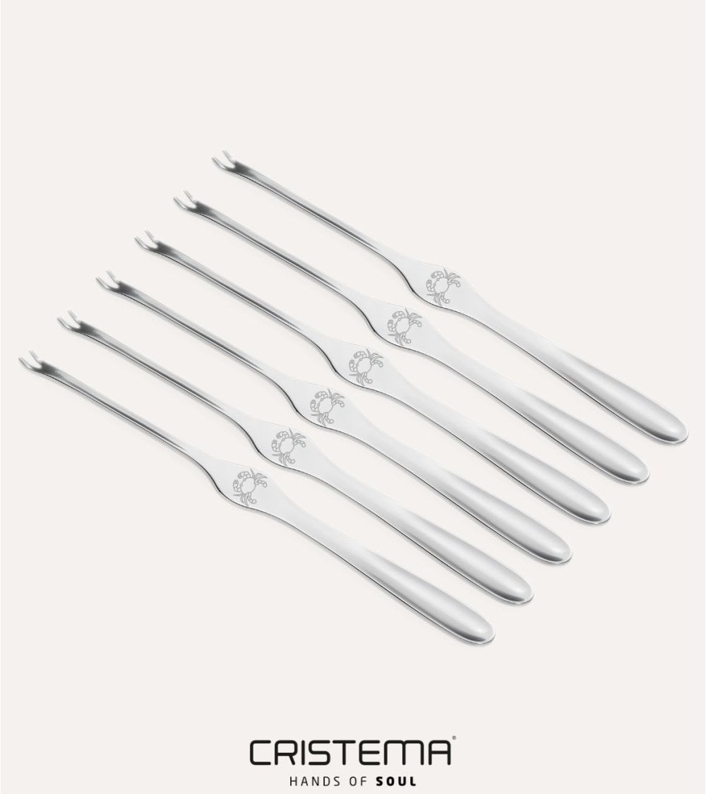Tenedor para Mariscos Nefer de Acero Inox 18/10