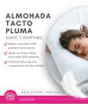 Almohada de Fibra Tacto Pluma y Funda Tacto Seda ALI-3