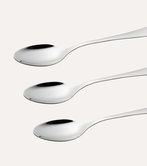 Set de 3 Cucharas de Mesa María de Acero Inox 18/10