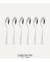 Set de 6 Cucharas de Té María de Acero Inox 18/10