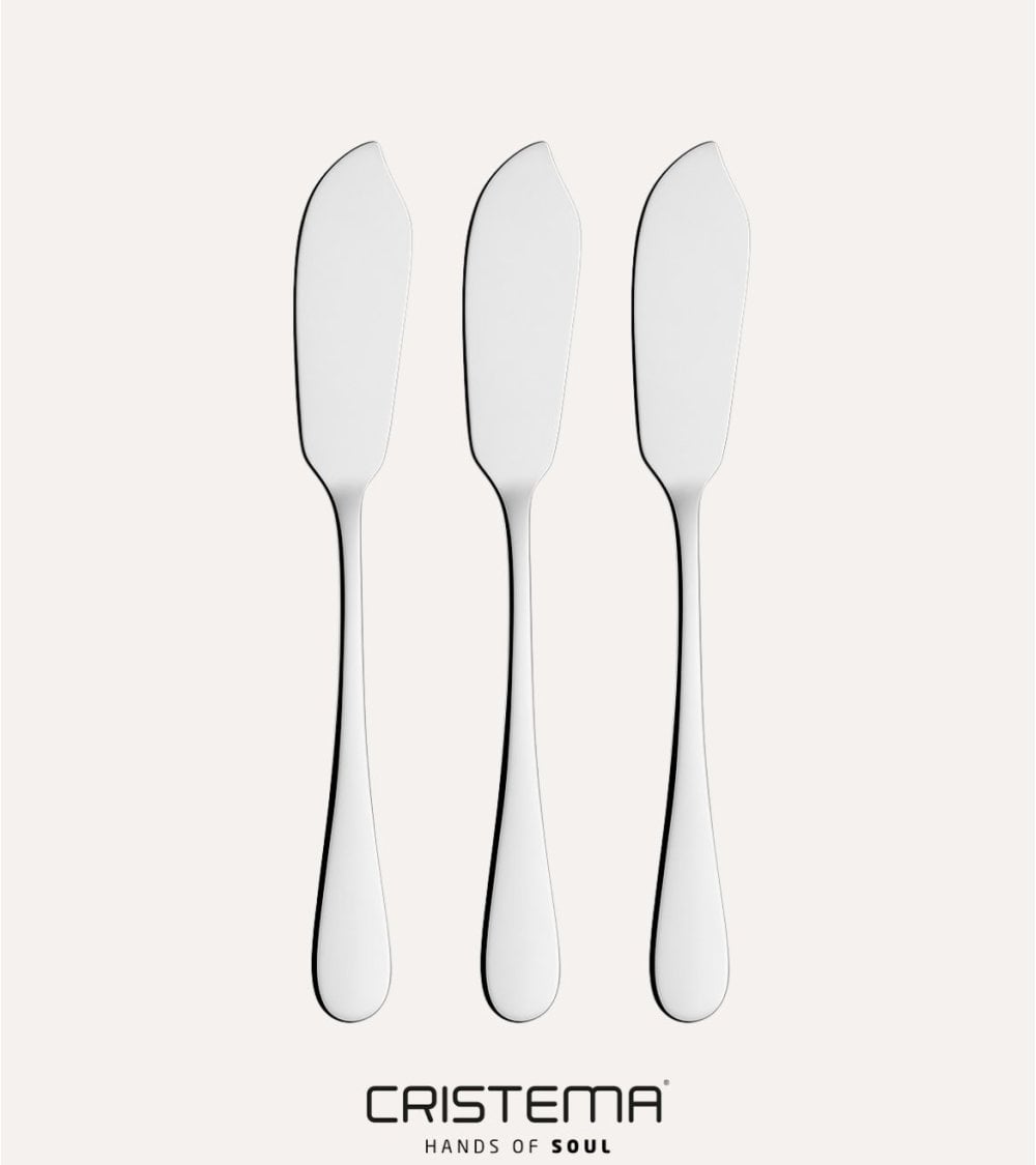 Set de 3 Palas de Pescado María de Acero Inox 18/10
