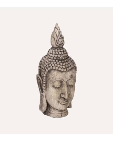 Escultura Cabeza de Buda de Fibra de Magnesio