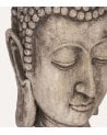 Escultura Cabeza de Buda de Fibra de Magnesio