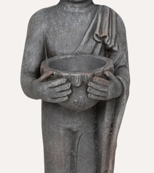 Escultura de Buda de Fibra de Magnesio