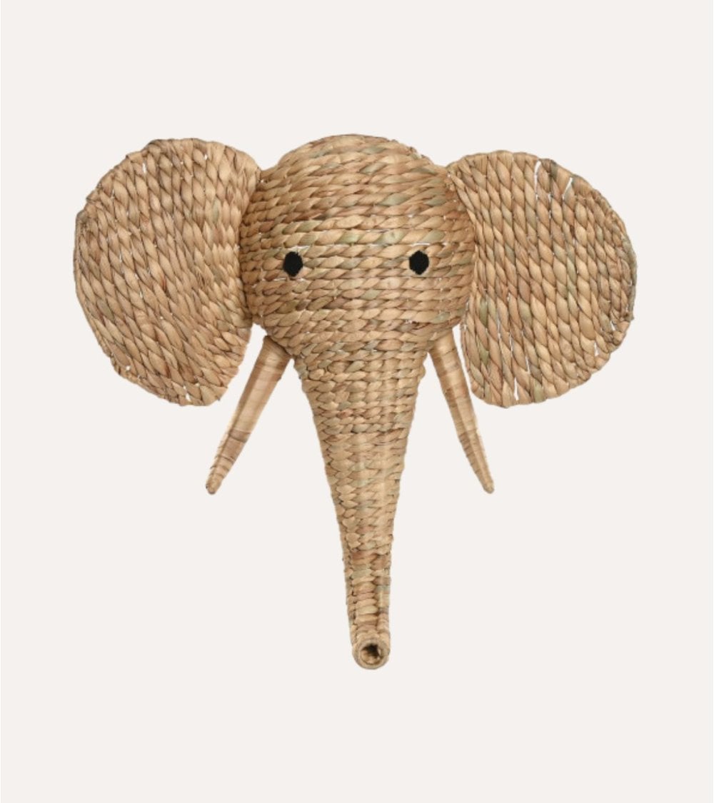 Elefante de Jacinto para Decoración de Pared