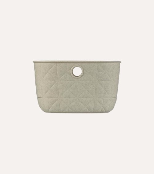 Cesta con Asas Softex Cuadrada de Plástico
