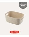 Cesta con Asas Softex de Plástico