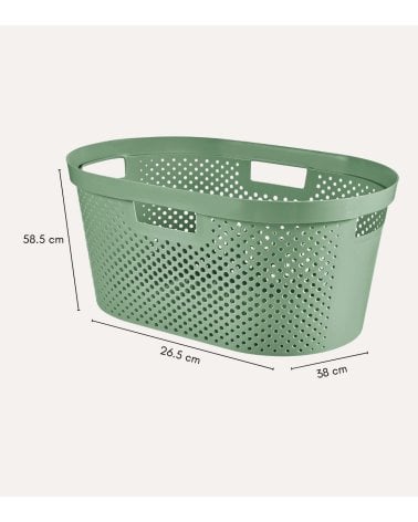 Cesta Curva Infinity para Colada de Plástico Reciclado